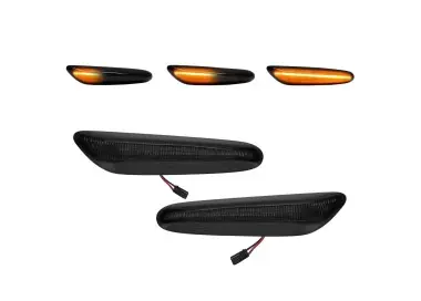 LED dinaminiai Posūkiai ant sparnų, komplektas skirtas BMW X3 E83