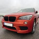 Performance priekinės grotelės, dvigubos, blizgios, skirtos BMW E84 X1 (09-15)