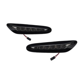 LED turn signals for BMW E60 / E61, smoked