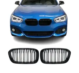 Performance priekinės dvigubos grotelės tinkančios BMW...