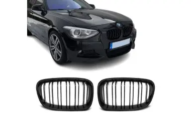 Performance priekinės dvigubos grotelės skirtos BMW F20 / F21 (11-15), blizgios