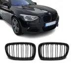 Performance priekinės dvigubos grotelės skirtos BMW F20 / F21 (11-15), blizgios