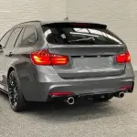 Performance galinis Difuzorius skirtas BMW F30 / F31 su M-Pack (335 / 340), juodas blizgus