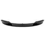 Performance Front bumper Lip for BMW F30 / F31, glossy black V2: EXTRA-STRONG VERSION