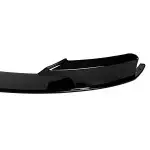 Performance Front bumper Lip for BMW F30 / F31, glossy black V2: EXTRA-STRONG VERSION