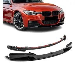 Performance Front bumper Lip for BMW F30 / F31, glossy...