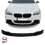 Performance Priekinis Pažeminimas skirtas BMW F10 / F11 su M-Pack, blizgus juodas
