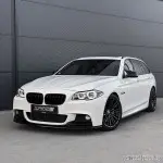 Performance Priekinis Pažeminimas skirtas BMW F10 / F11 su M-Pack, blizgus juodas