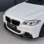 Performance Priekinis Pažeminimas skirtas BMW F10 / F11 su M-Pack, blizgus juodas