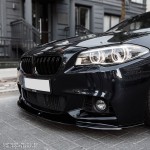 Performance Front bumper Lip for BMW F10 / F11 with M-Pack, glossy black