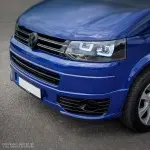 Sportline style front bumper Lip for VW T5.1 (09-14)