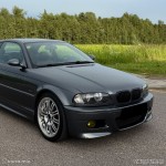 M3 style Front Bumper for BMW E46 sedan / touring / coupe (98-05), with yellow fog lights
