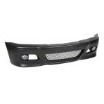 M3 išvaizdos Priekinis Bamperis, skirtas BMW E46 sedan / touring / coupe (98-05), su skaidriais priešrūkiniais