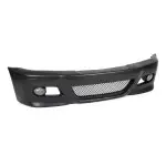 M3 išvaizdos Priekinis Bamperis, skirtas BMW E46 sedan / touring / coupe (98-05), su skaidriais priešrūkiniais