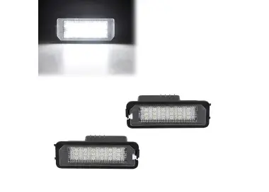 LED numerių apšvietimo komplektas skirtas VW Passat B6 sedan (05-10)