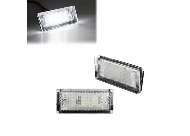 LED numerių apšvietimo komplektas tinkantis BMW E46 sedan / touring (98-05)
