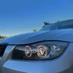 Priekiniai Žibintai su Angel Eyes, komplektas skirtas BMW E90 / E91 (05-11)