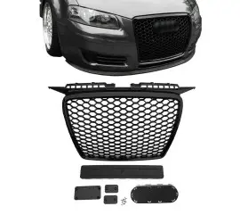 RS look priekinės grotelės skirtos Audi A3 8P (05-08),...