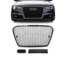 RS išvaizdos priekinės grotelės skirtos Audi A5 / S5...