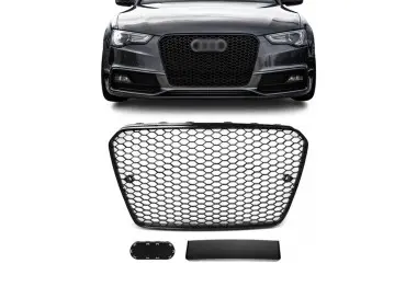 RS išvaizdos priekinės grotelės skirtos Audi A5 / S5 B8 (11-16)