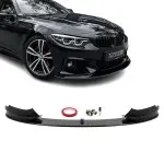 Performance V1 priekinis pažeminimas skirtas BMW F32 / F33 / F36, juodas blizgus