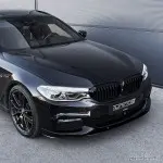 Priekinės grotelės tinkančios BMW G30 / G31 (17-20), juodos blizgios