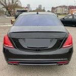 Trunk Spoiler for Mercedes-Benz W222 (13-20), glossy black