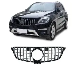 Priekinės grotelės skirtos Mercedes-Benz GLE W166...