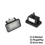 LED numerių apšvietimo komplektas skirtas Mercedes-Benz GLK X204 (08-15)
