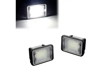 LED numerių apšvietimo komplektas skirtas Mercedes-Benz GLK X204 (08-15)