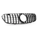 Priekinės grotelės skirtos Mercedes-Benz GLC W253 / C253 / X253 (15-19), juodos + chromuotos