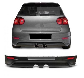 R32 išvaizdos galinis bamperis / difuzorius skirtas VW...
