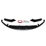 Performance Priekinis Pažeminimas skirtas BMW F22 / F23 su M-Pack, juodas blizgus