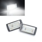 LED Numerių Apšvietimas, komplektas skirtas BMW E46 Coupe / Cabrio facelift (03-06)