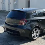 Universalus Spoileris / Stogelis ant bagažinės dangčio, juodas blizgus