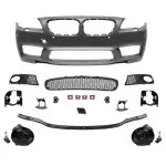 M5 stiliaus Priekinis Bamperis skirtas BMW F10 / F11 PRE-LCI (10-13), su tamsintais priešrūkiniais