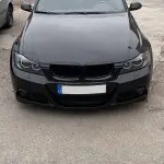 M-Pack LCI-look Priekinis Bamperis, skirtas BMW E90 / E91 PRE-LCI (05-08), su tamsintais priešrūkiniais