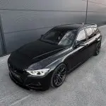 Performance Poslenksčiai, komplektas skirtas BMW F30 / F31, juodi blizgūs
