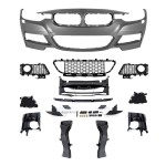 M-Pack Front Bumper for BMW F30 / F31, without PDC, with headlight washer holes