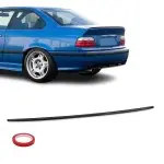 M3 style Spoileris ant Bagažinės dangčio, skirtas BMW E36 Sedan / Coupe / Cabrio, juodas blizgus