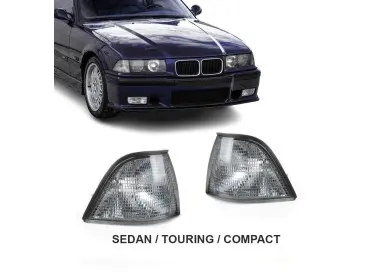 Priekiniai Posūkiai, komplektas skirtas BMW E36 Sedan / Touring / Compact, pilki