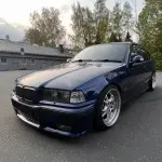 Priekiniai Posūkiai, komplektas skirtas BMW E36 Sedan / Touring / Compact, pilki