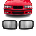 M3 style Kidney Grille for BMW E36 pre-facelift (90-96), glossy black