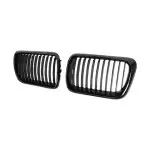 M3 išvaizdos Priekinės Grotelės skirtos BMW E36 facelift (96-99), juodos blizgios