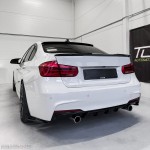 Performance Paketas skirtas BMW F30 / F31 (335/340), juodas blizgus