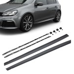 R20 išvaizdos slenksčių komplektas tinkantis VW Golf 6 (08-13)