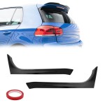 Galinio Stiklo Šoninės Apdailos, komplektas skirtas VW Golf MK6 GTI / GTD / R (08-13), juodos blizgios
