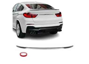 Performance Spoileris ant Bagažinės skirtas BMW X4 F26 (14-18), juodas blizgus