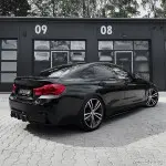 Performance galinio buferio Difuzorius skirtas BMW F32 / F33 / F36 su M-Pack, juodas blizgus