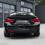Performance galinio buferio Difuzorius skirtas BMW F32 / F33 / F36 su M-Pack, juodas blizgus